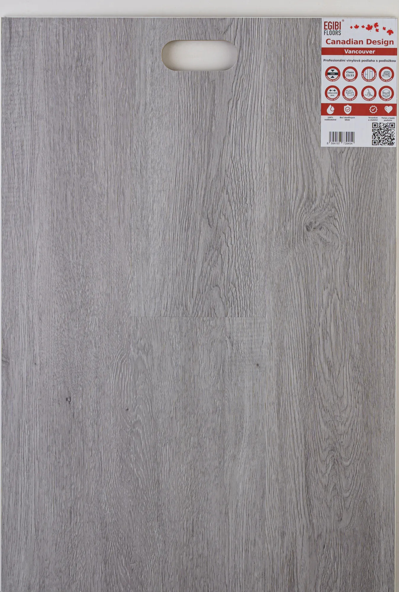 Canadian Design vinyl SPC RIGID podlaha 5/0,3 mm s podložkou VANCOUVER BS15 123x18 cm (1,77m2)
